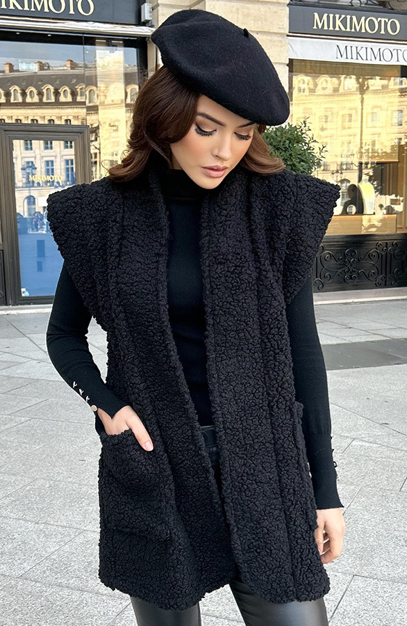 Teddy-Gilet-Maxi-Zwart2-4