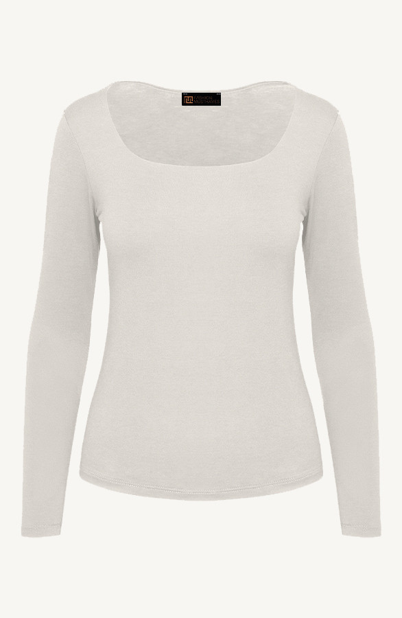 Essence-Long-Sleeve-Square-Neck-Beige-7865