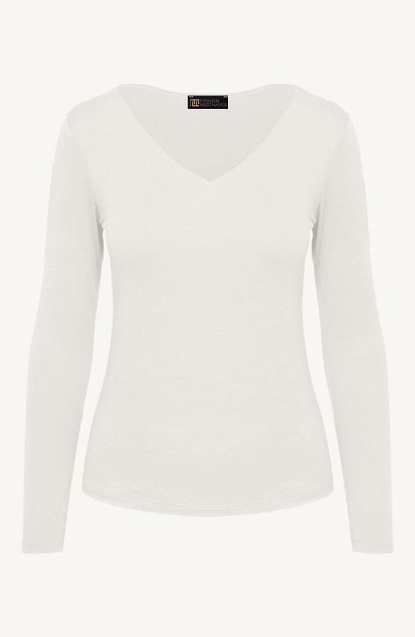 Essence-Long-Sleeve-V-Neck-beige