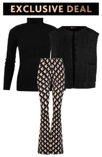 Exklusives Angebot: Bequeme schwarze Must-haves