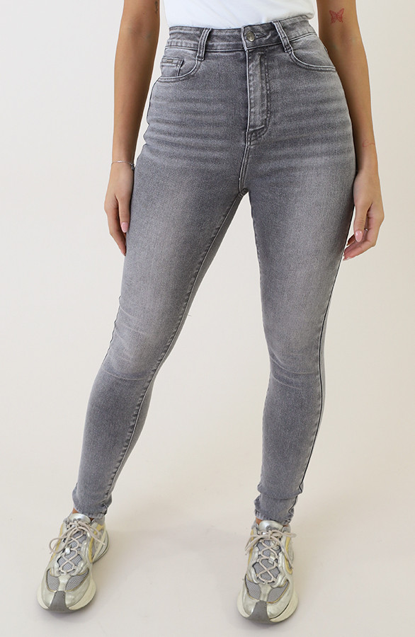 High-Waist-Stretch-Skinny-Jeans-Grey-FMH-4510