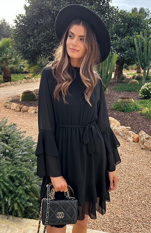 Atelier-Ruffle-Dress-Zwart-432-3