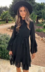 Atelier-Ruffle-Dress-Zwart-432-7
