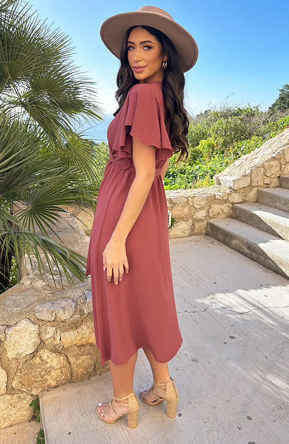 Florence-Midi-Jurk-Dust-Roze-1-1