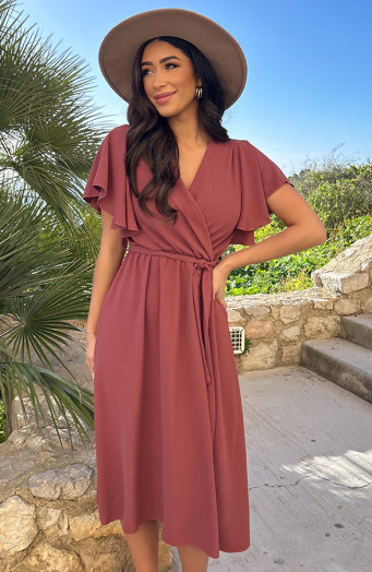 Florence-Midi-Jurk-Dust-Roze-12
