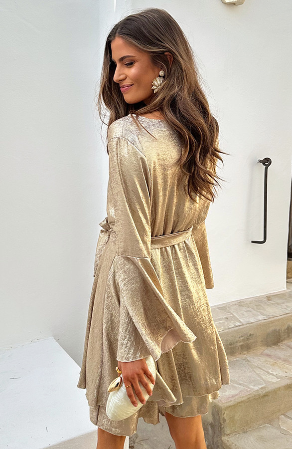 Jurk-Wijde-Mouw-Limited-Gold43-7