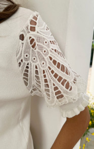 Lace-Sleeve-Soft-Top-Ecru-1