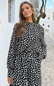 Mila-Pantalon-Cheetah-Zwart-1