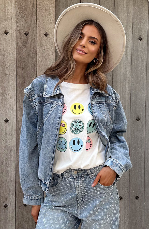 T-Shirt-Smiley-Print-Ecru43-1