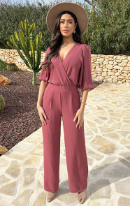 Timeless-V-Hals-Jumpsuit-Dust-Pink-1