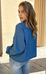 Denim-Bow-Blouse-Blauw-5