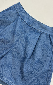 Denim-Flower-Short-777
