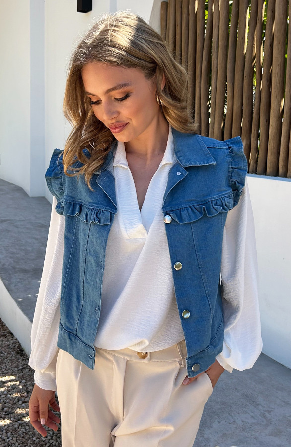Denim-Ruffle-Gilet-Heather-Blue-8-3