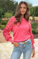 Lace-Sleeve-Soft-Trui-Koraal-55-4