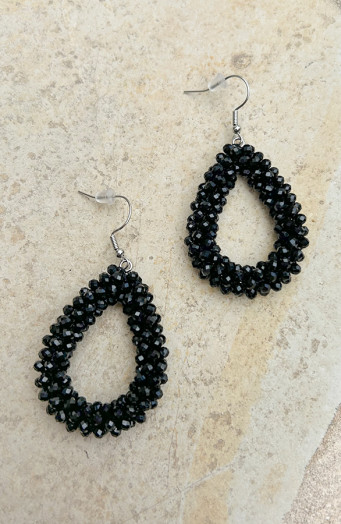 Oval-Black-Oorbellen-1