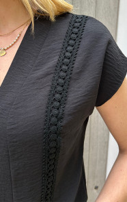 Romantic-V-hals-Top-Zwart-6