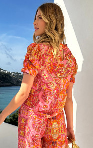 Ruffle-Col-Top-Print-Roze-5