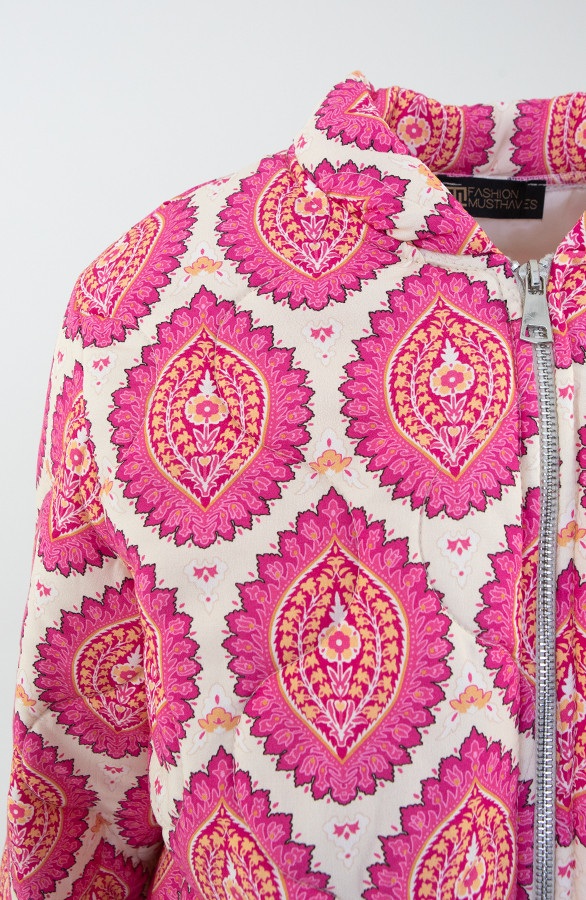 Bomber-Jacket-Classic-Print-Pink-1-1