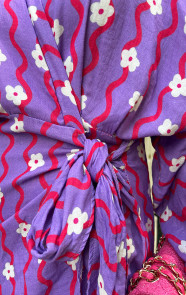 Cotton-Wrap-Jurk-Flower-Print-Paars-1-4