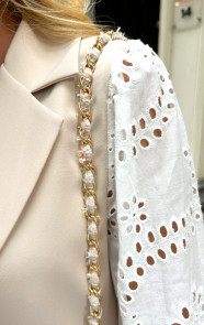 Embroidery-Blazer-Lange-Mouwen-Beige-1