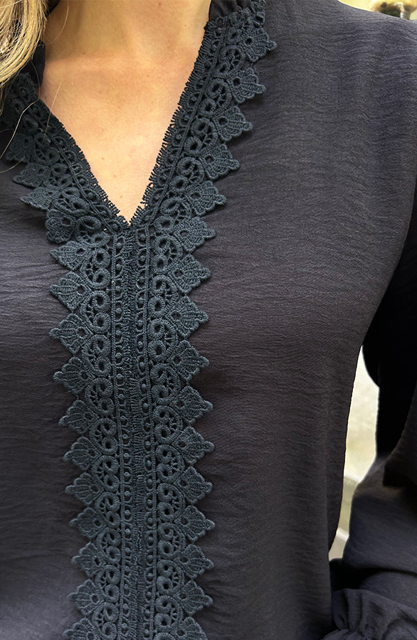 Kanten-Boho-Blouse-Zwart-2