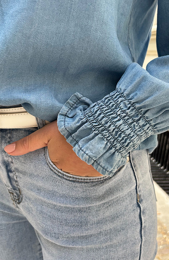 Pofmouwen-Blouse-Light-Denim-6
