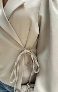 Wrap-Blazer-Puff-Long-Sleeve-Beige-4