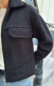 Boucle-Jacket-Met-Rits-Zwart-12-2