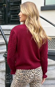 Detailed-Sleeve-Trui-Burgundy-4