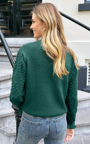 Detailed-Sleeve-Trui-Smaragd-8