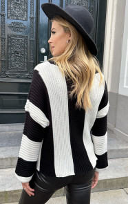 Fashion-Strepen-Trui-Zwart-12-4