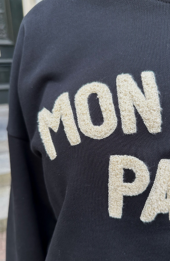 Mon-Cheri-Paris-Trui-Zwart
