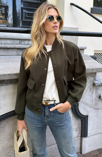 Weiche Bomberjacke Armee