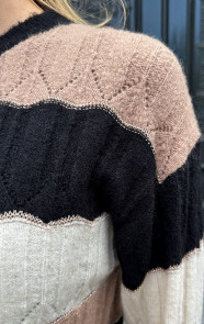 Structured-Striped-Sweater-Lurex-Camel-1