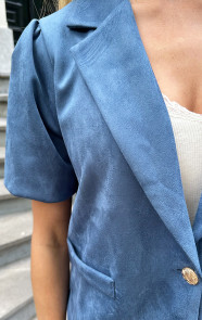Suede-Puff-Sleeve-Blazer-Jeans-Blue-12-4