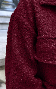 Boucle-Jacket-Met-Rits-Burgundy-1