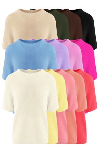 Must-have-Angebot: Oversized-Kleidung mit weichen Kurzarmärmeln