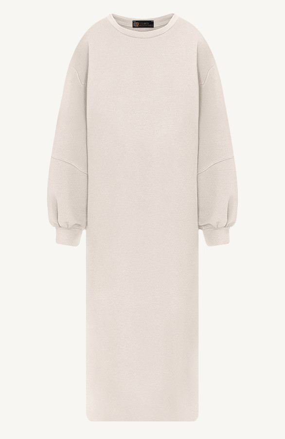 Comfy-oversized-sweater-dress-Beige1