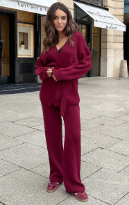 Knitted-Lounge-Pants-Burgundy-15-2