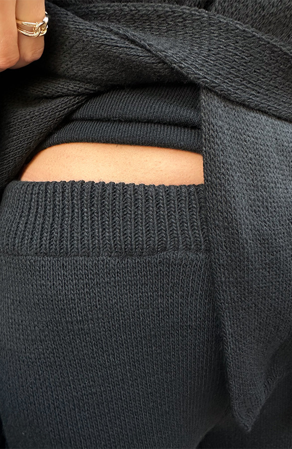 Knitted-Lounge-Pants-Zwart-1