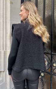 Limited-Boucle-Gilet-Zwart-3