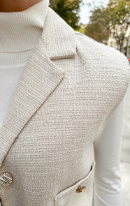 Lurex-Tweed-Gilet-Beige-9
