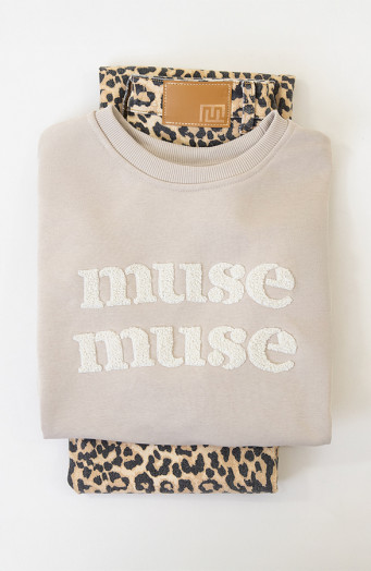 Muse Muse Pullover Beige