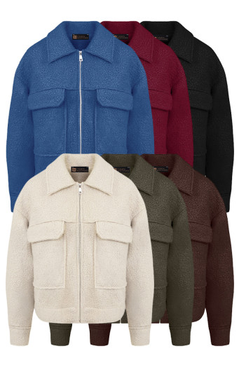 Bouclé-Jacken mit Reißverschluss – ein Must-have!