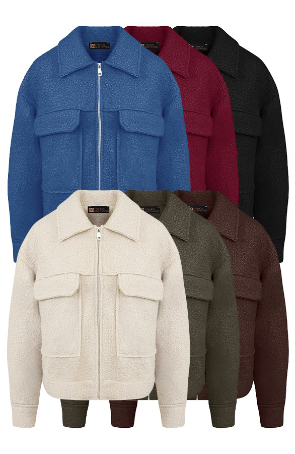 Musthave-Deal-Boucle-Jackets-Met-Rits