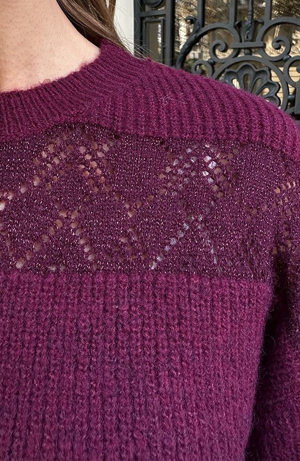 Oversized-Knitted-Lurex-Trui-Burgundy-11-9