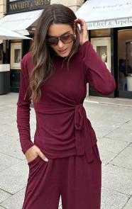 Schoudervulling-Long-Sleeve-Strech-Top-Burgundy-6
