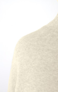 Short-Sleeve-Jurk-Beige-Close