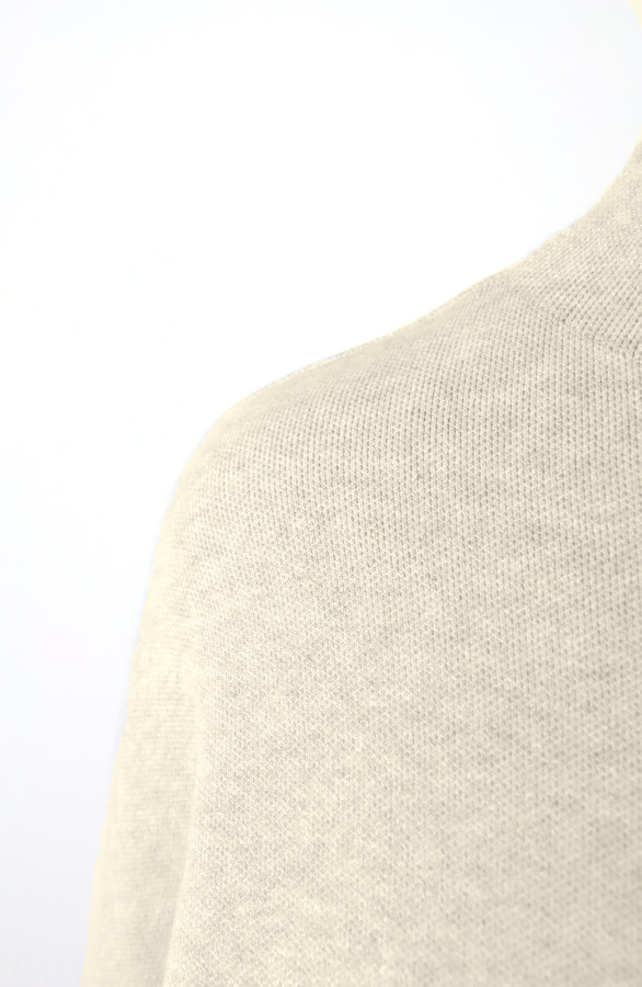 Short-Sleeve-Jurk-Beige-Close