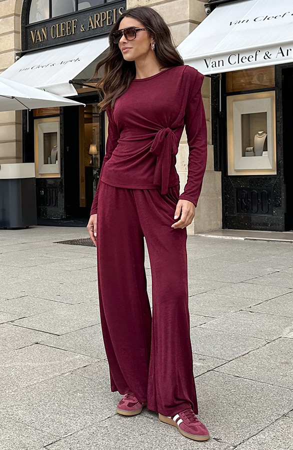 Straight-Stretch-Pantalon-Burgundy-3